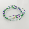 Emerald harmony waist beads